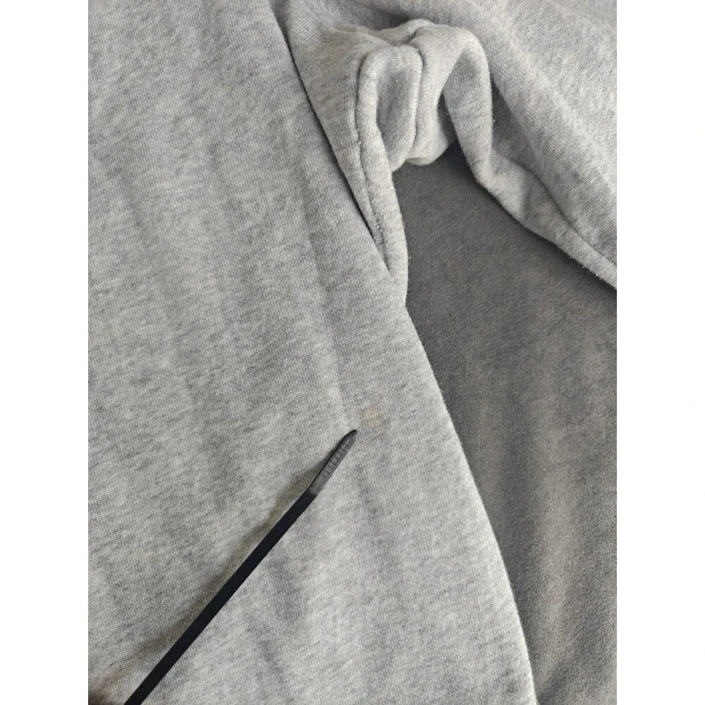 Puma Men's Gray Fleece Jogger Sweatpants Logo Pocket XL